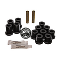 Polyurethane Rear Leaf Spring & Shackle Bushing Set - Chev Bel Air 1956-57