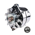 Alternator 12V 100A Delco 10SI Style, Chrome