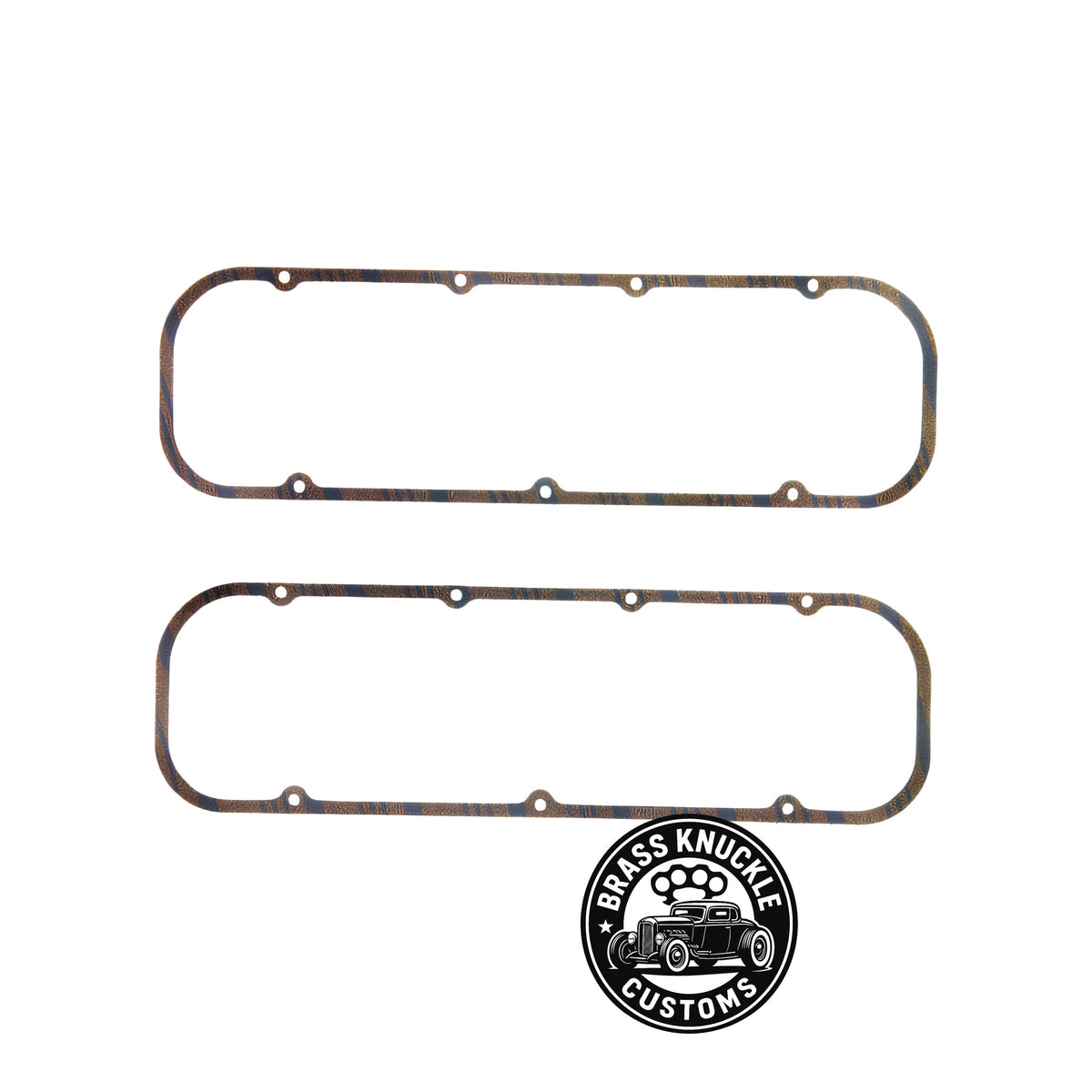 BBC Rocker Cover Gaskets, Steel Core Cork