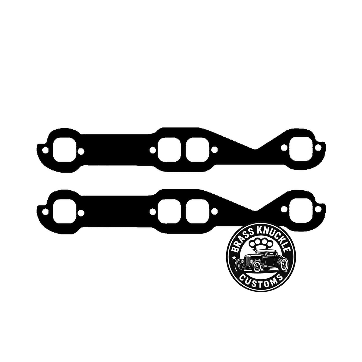 SBC Exhaust Manifold Gasket, Large Port