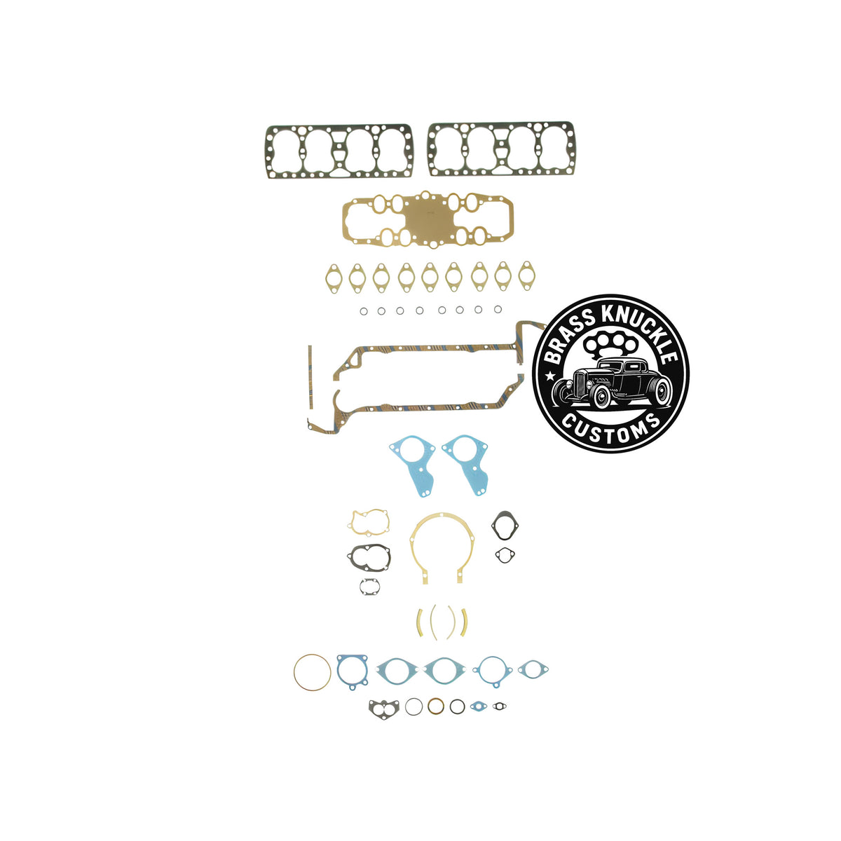 Ford Flathead Full Gasket Set, 1946-48
