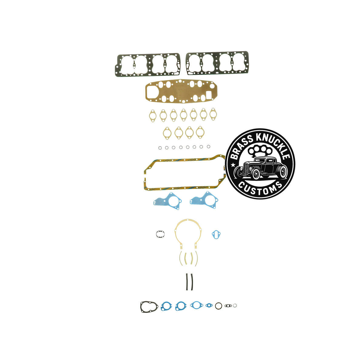 Ford Flathead Full Gasket Set, 1949-53