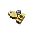 3 Way Brake Tee 3/8 x24NF