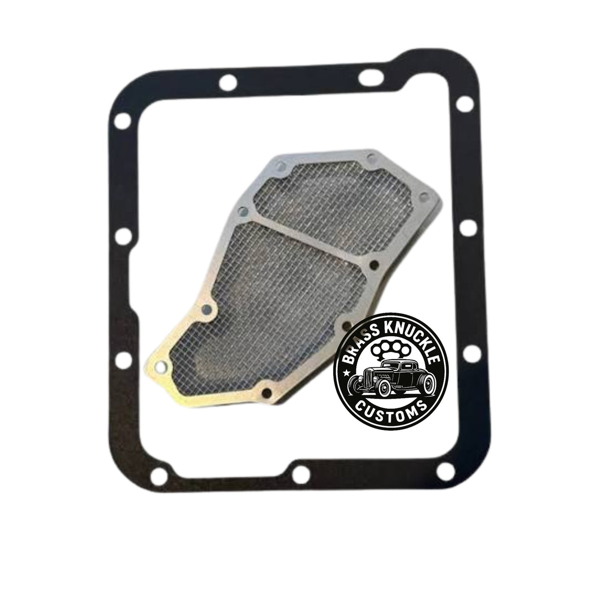C4 Trans Filter + Gasket Kit, Deep Pan