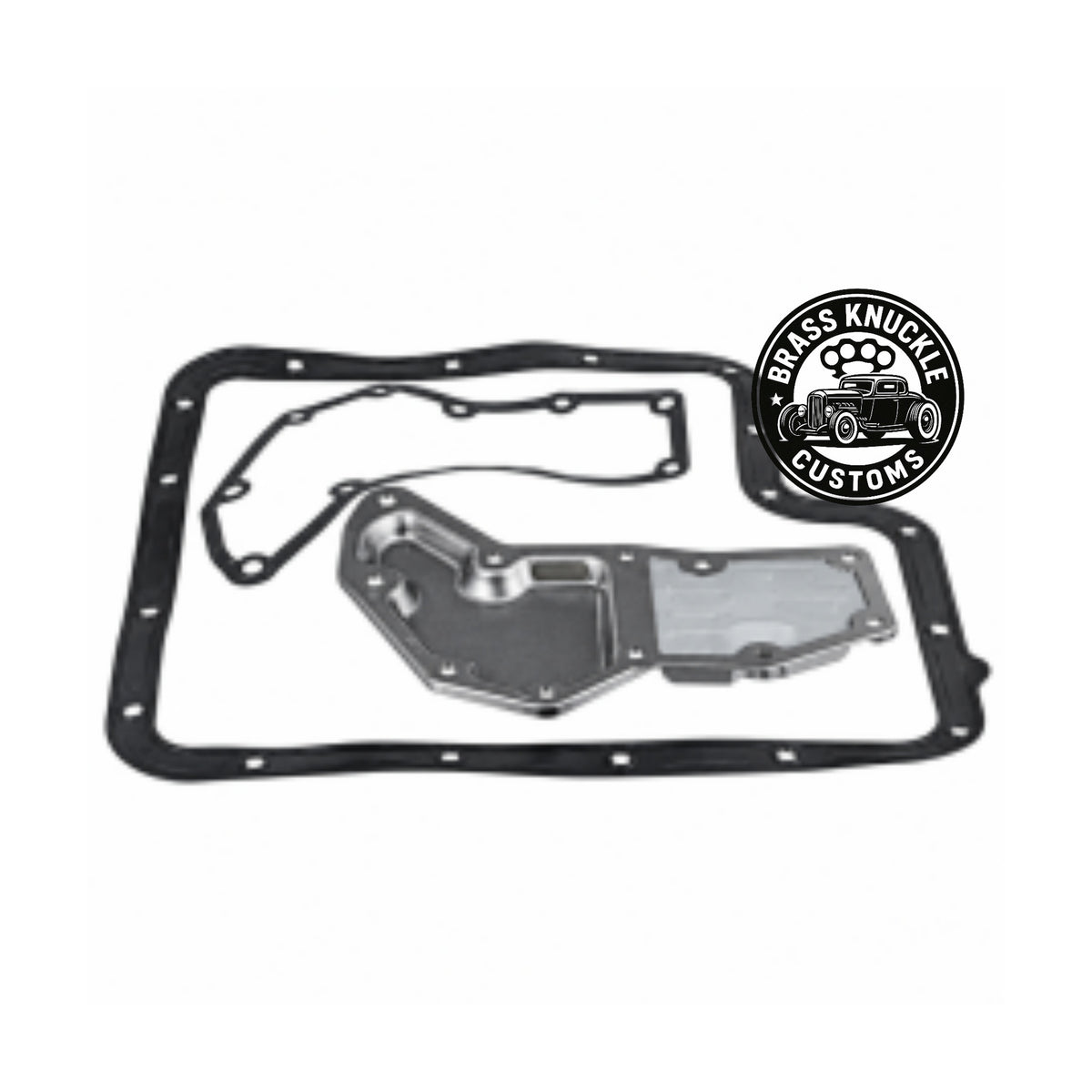 C6 Trans Filter + Gasket Kit - Deep Pan