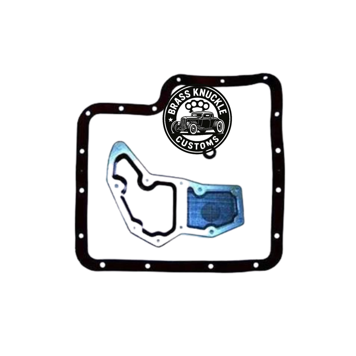 C6 Trans Filter + Gasket Kit - Shallow Pan