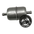 Steel Fuel Filter 5/16 or 3/8