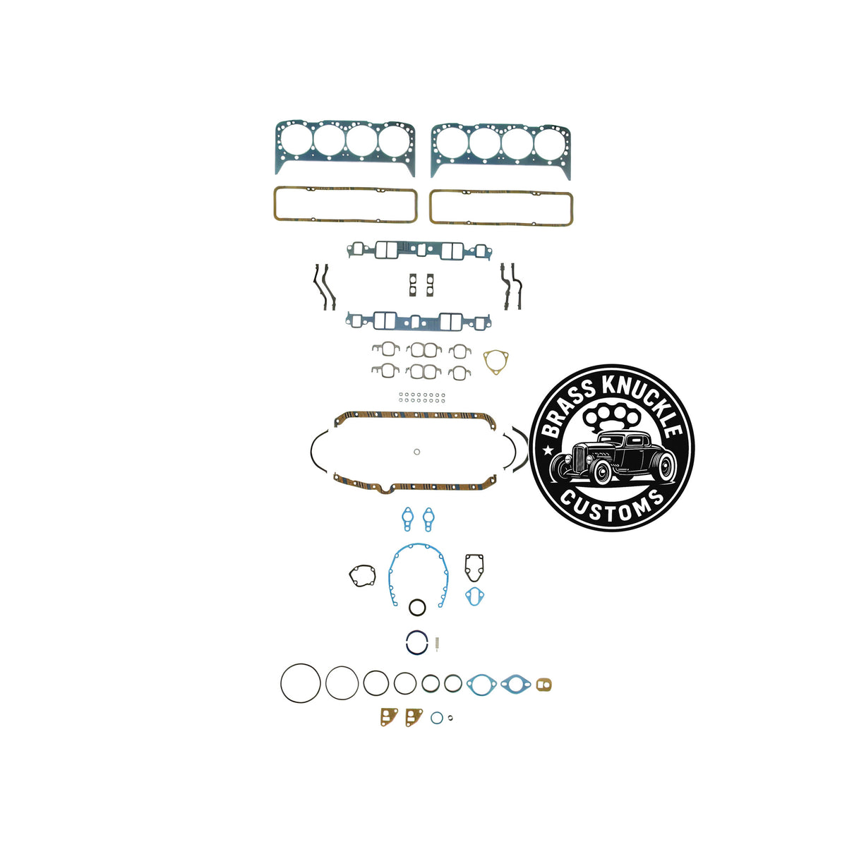 SBC Full Gasket Set, Pre-1981