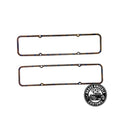 SBC Rocker Cover Gaskets, Steel Core Cork