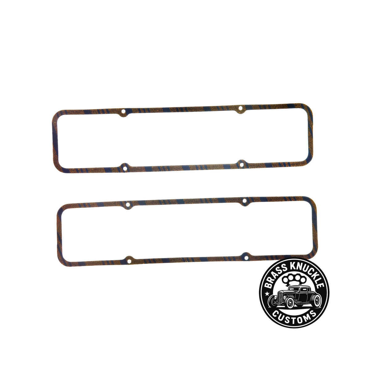 SBC Rocker Cover Gaskets, Steel Core Cork